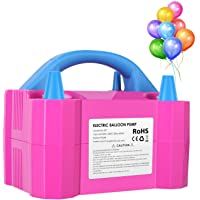Los mejores  - MVPower Inflador de globo 600W Electrórica Bomba Electrónica de Globo Aire - Color Rosado